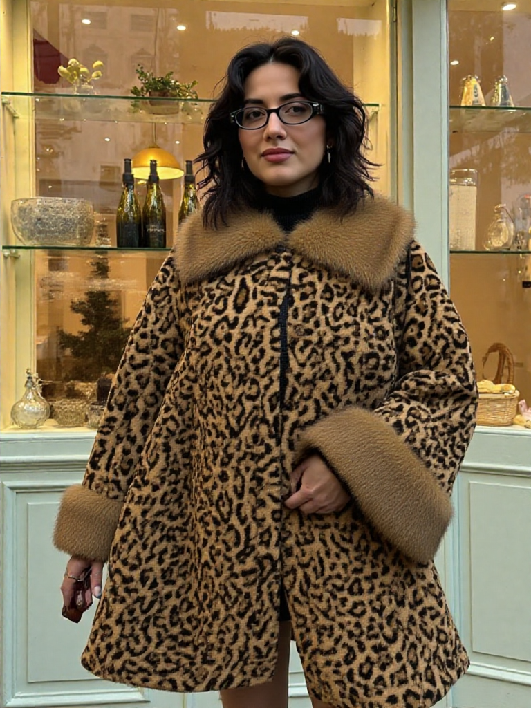 Cappotto Dress Mi maculato