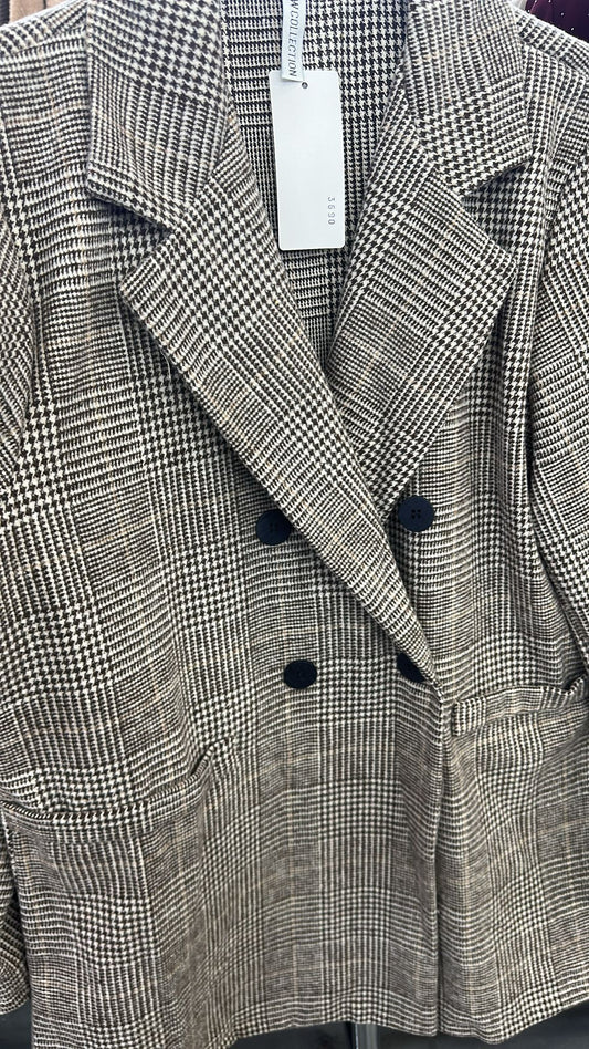 Giacca doppiopetto principe di galles