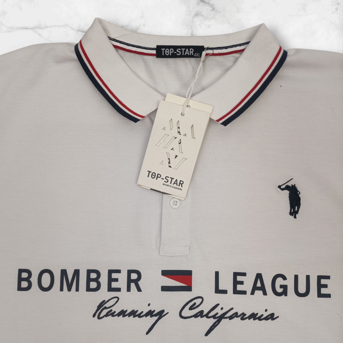 Polo Bomber League modello Power Crest™