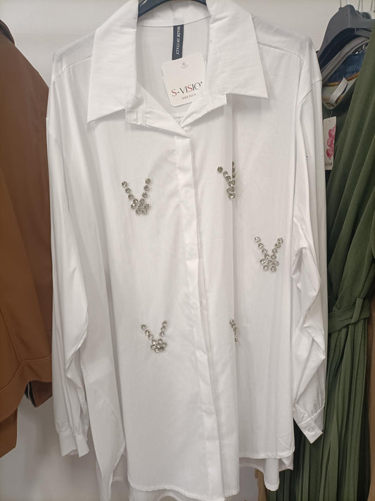 Camicia zirconi