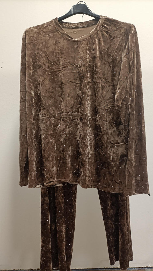 Completo effetto ciniglia Brillo