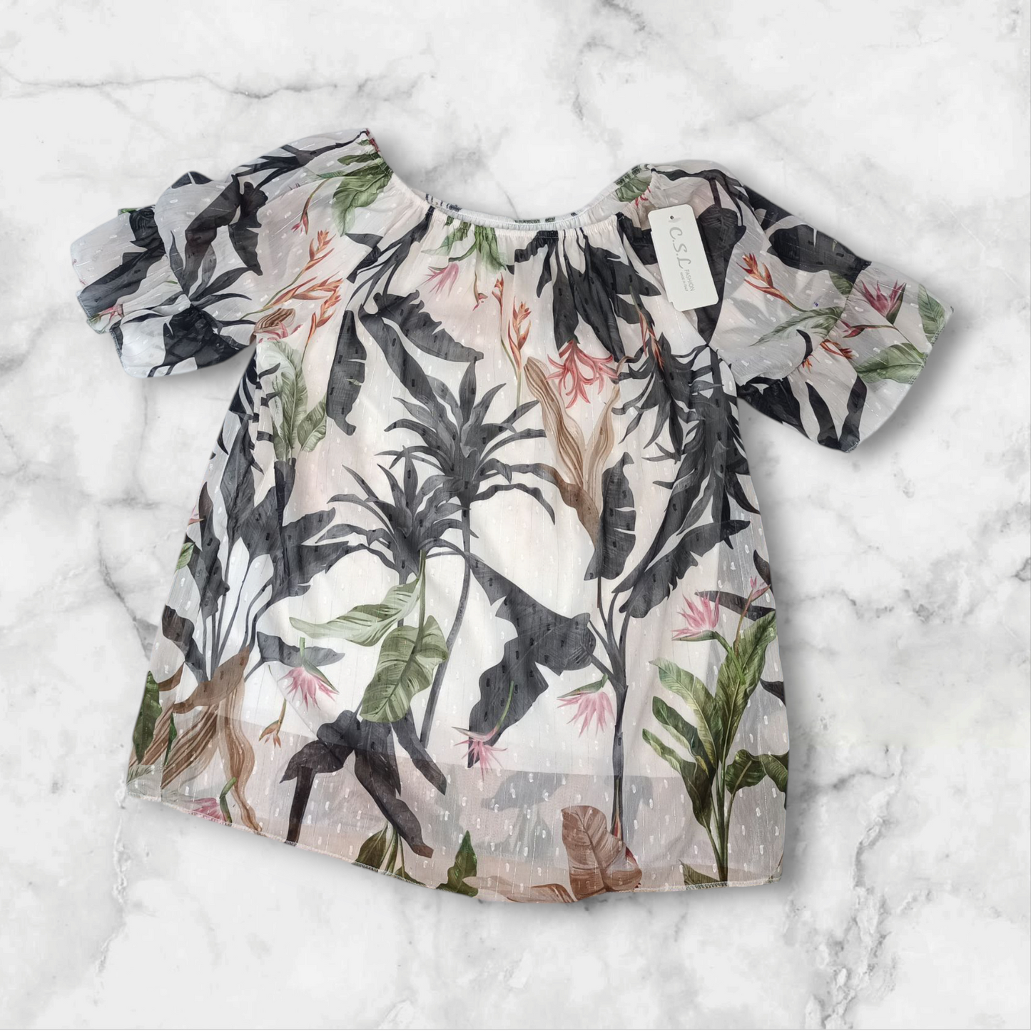 Casacca fantasia BlossomVibe™