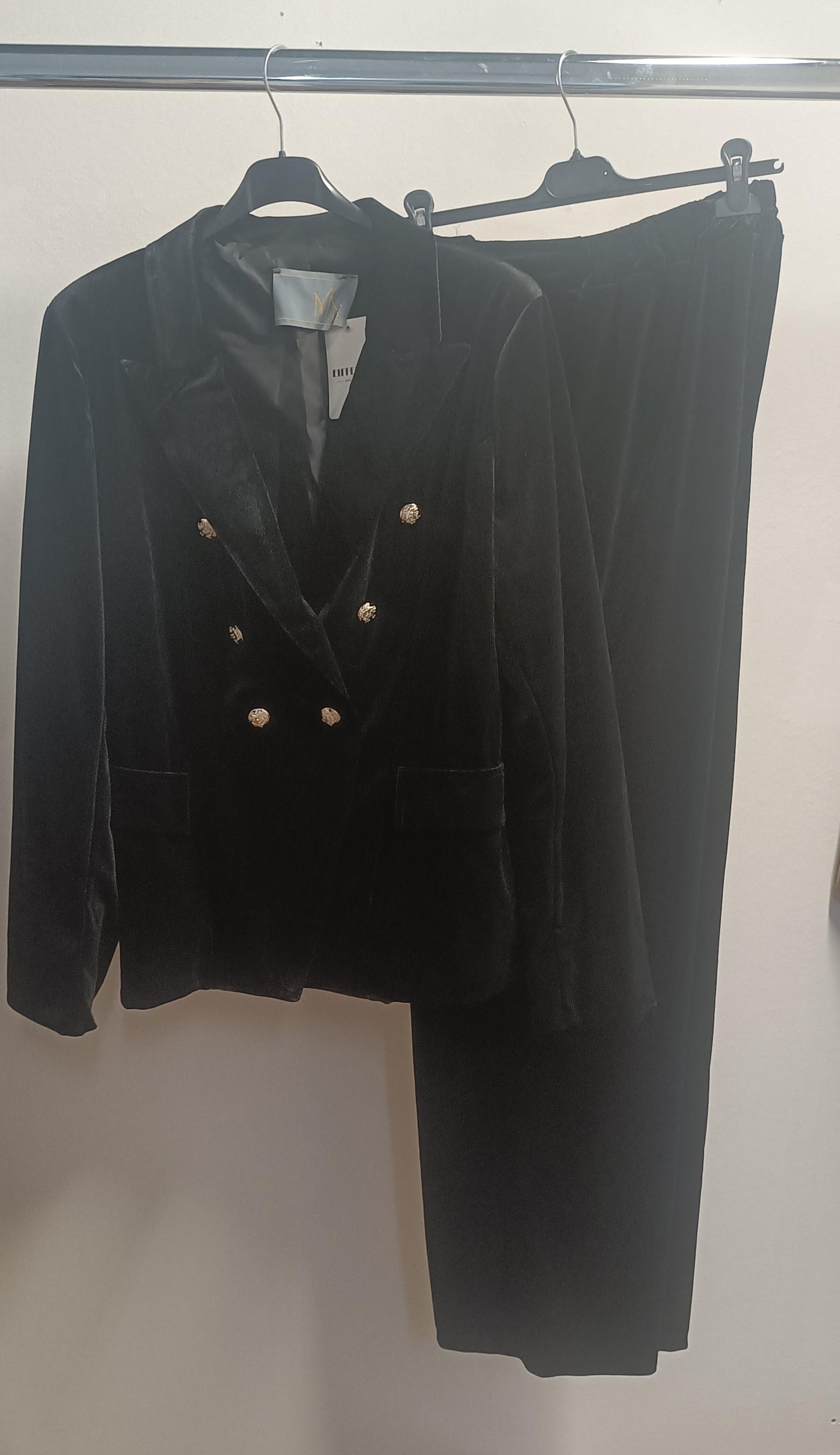 Tailleur effetto velluto