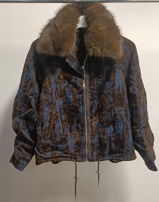 Giacca jeans effetto lavaggio