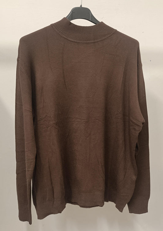 Maglia modal collo morbido