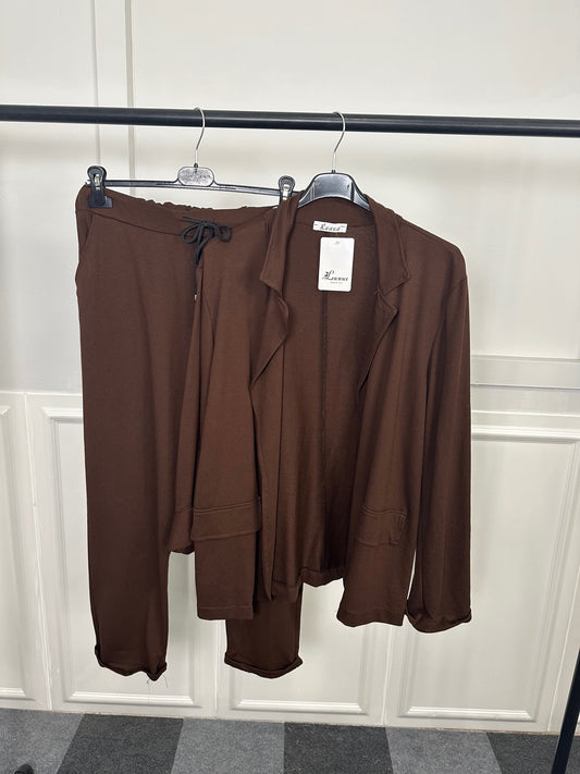 Tailleur in 100% cotone