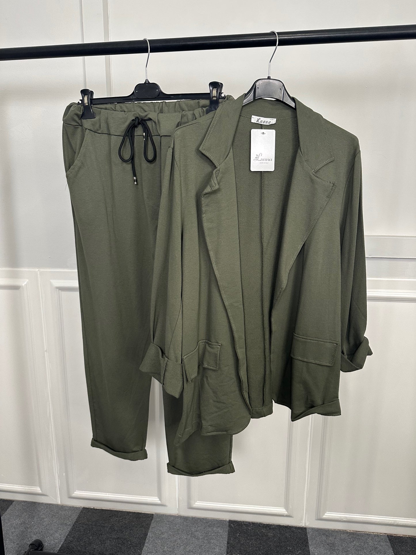 Tailleur in 100% cotone