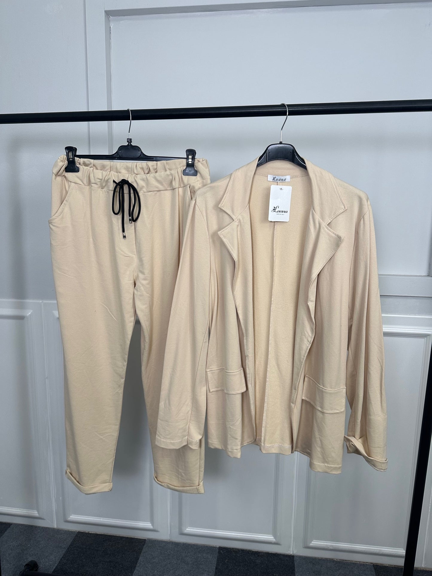 Tailleur in 100% cotone