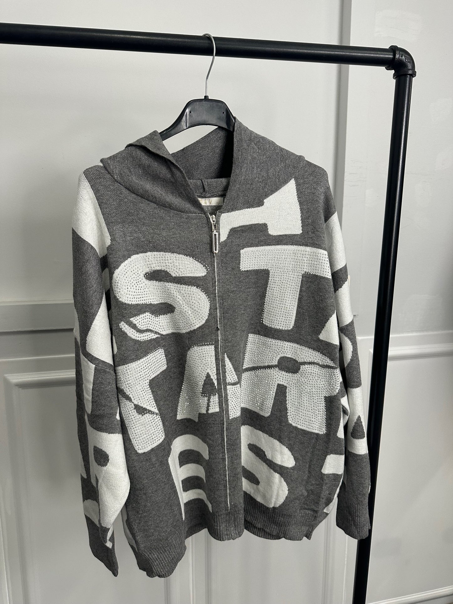 Felpa con zip STAR