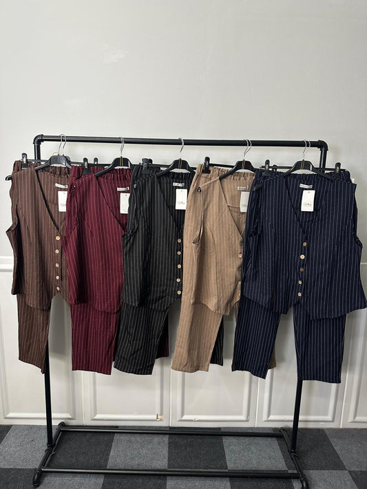 New completo gessato