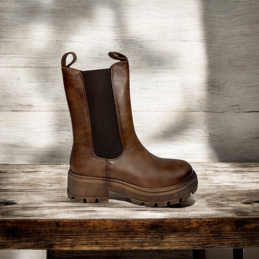 Stivali alla caviglia stile TankZip™