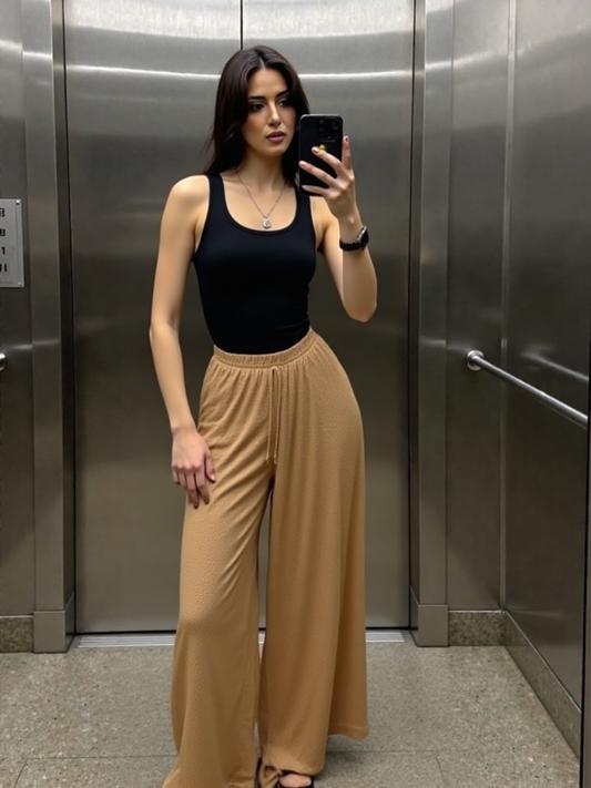 Pantalone in cotone modal