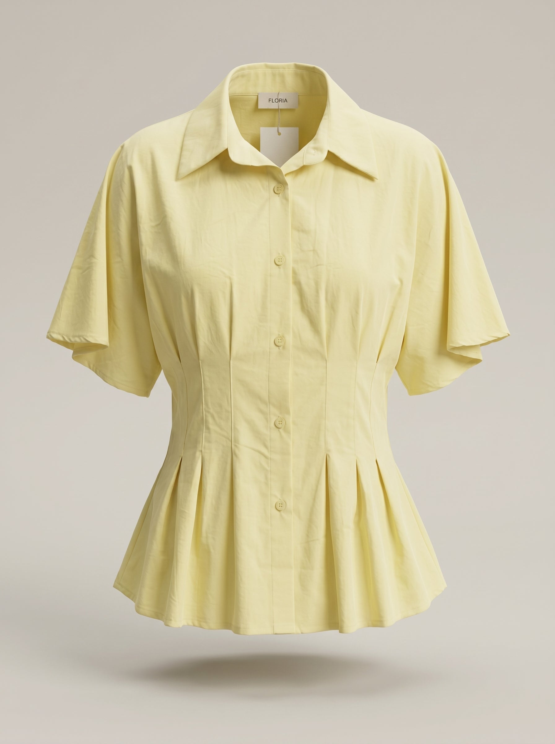 Camicia elegante con collo alla francese