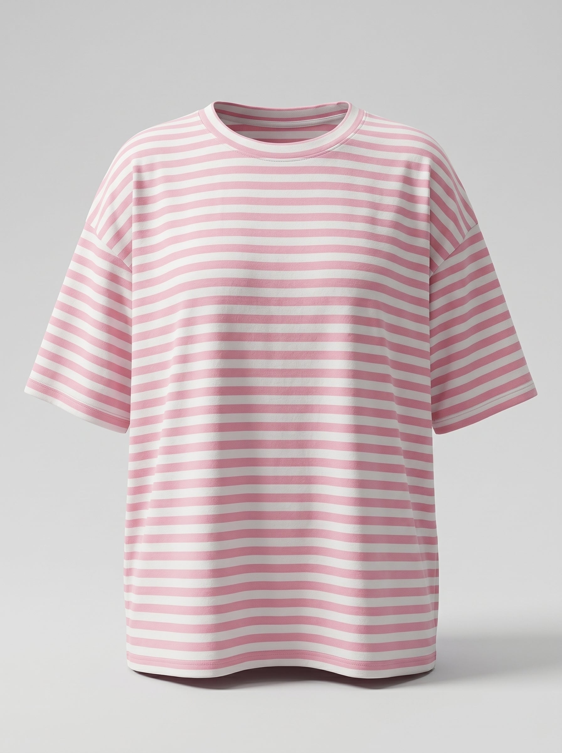 T-Shirt a righe girocollo