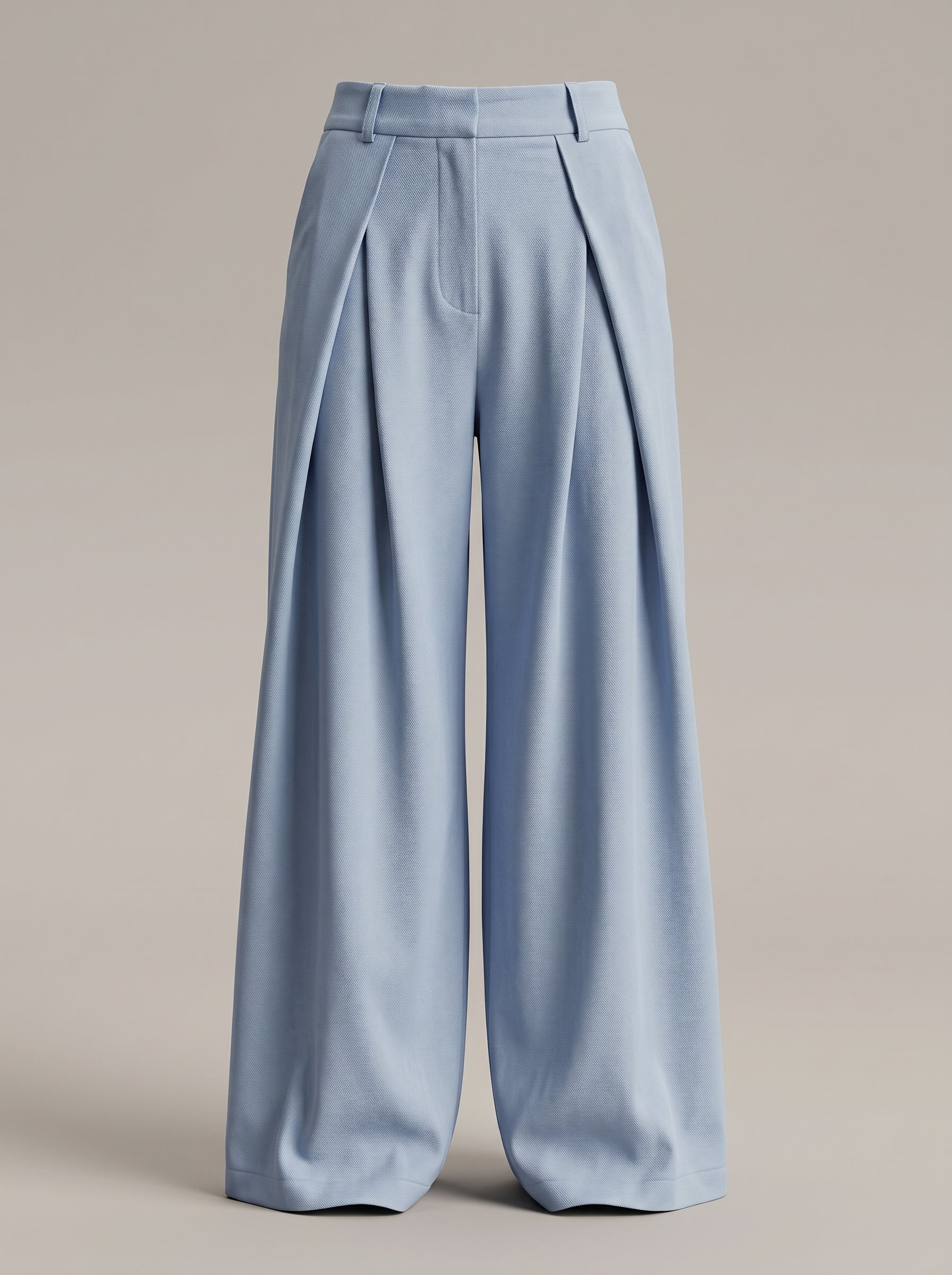 Pantalone sartoriale tinta unita elegante