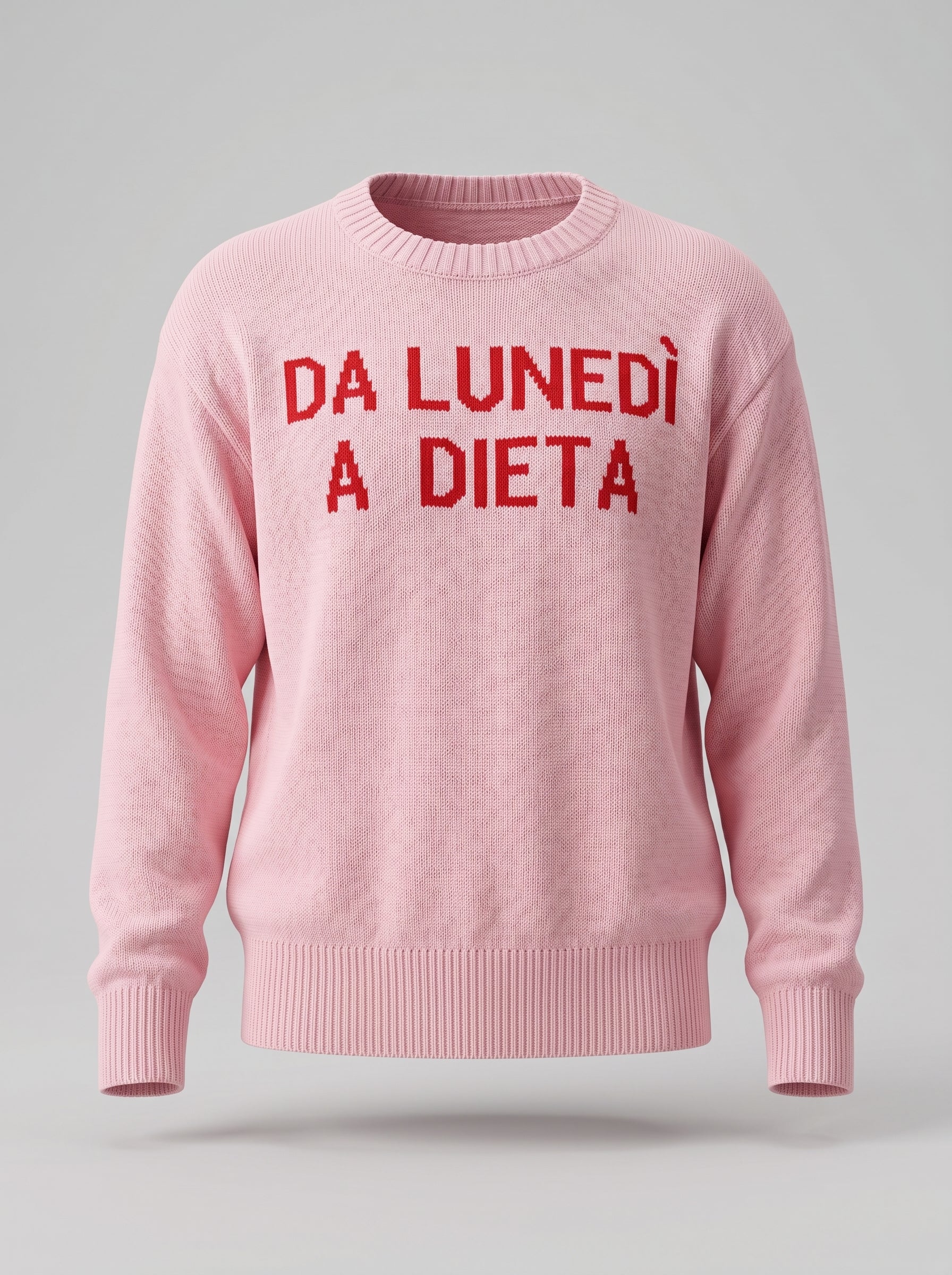 Maglione “Da Lunedì a Dieta”