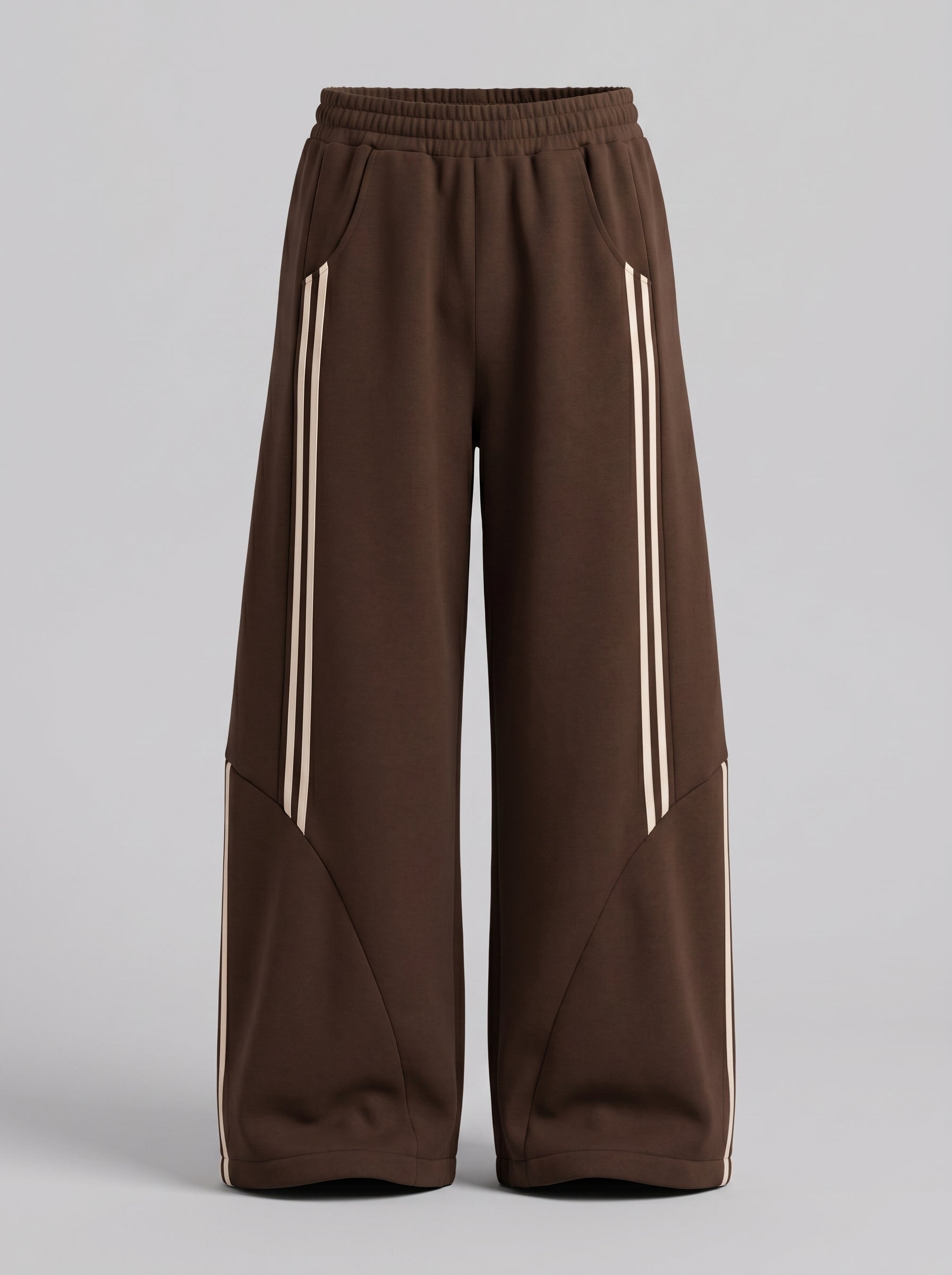 Pantaloni Balloon Felpati con Righe Laterali – Il Mix Perfetto tra Comfort e Stile!