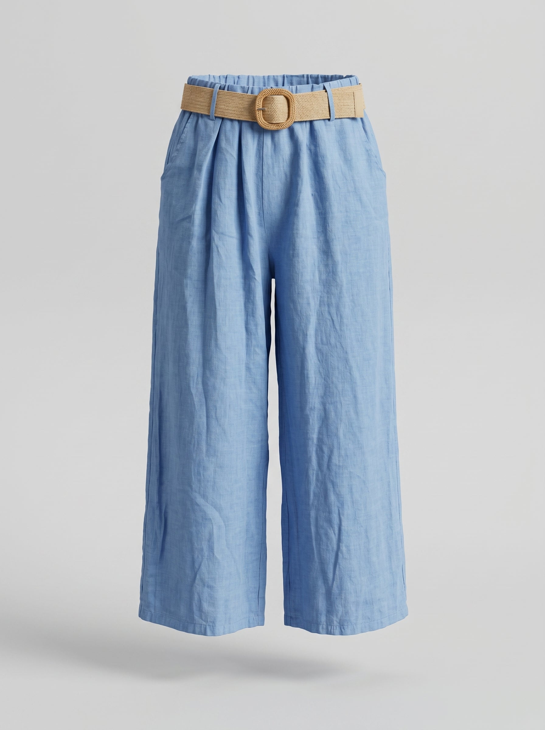Pantaloni relax in lino