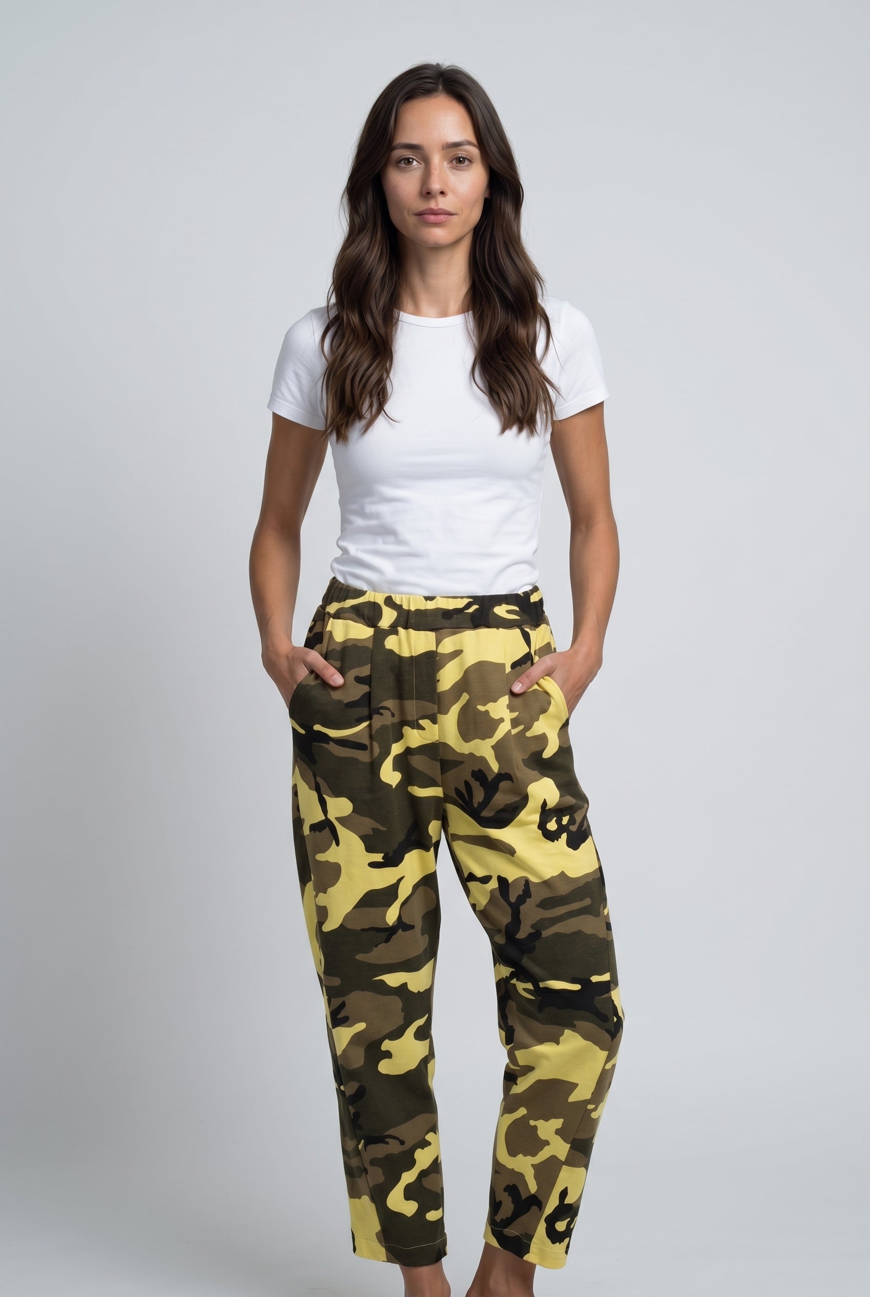 Pantalone Baloon Mimetico