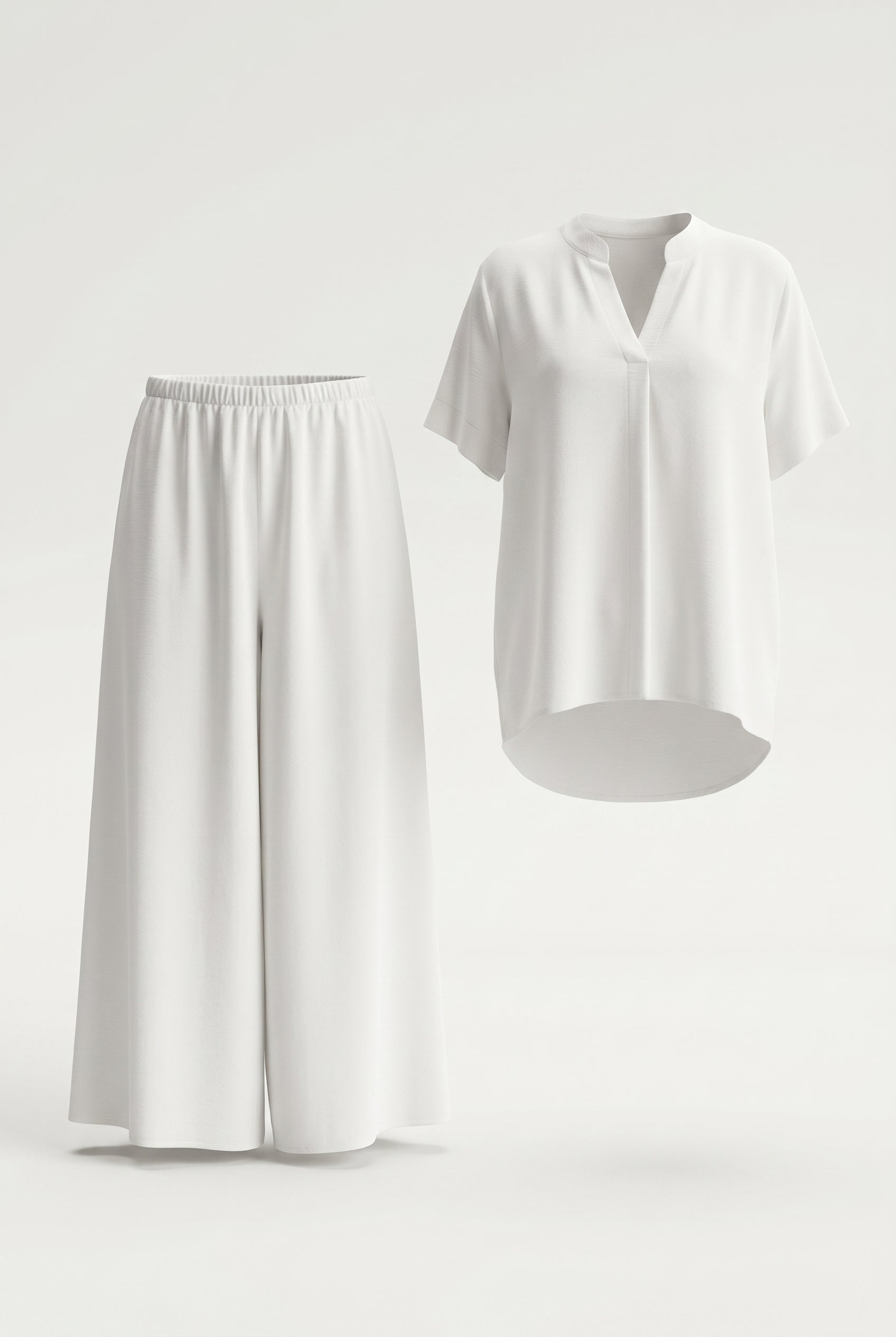 Eleganza Relax: Completo Casacca & Pantapalazzo
