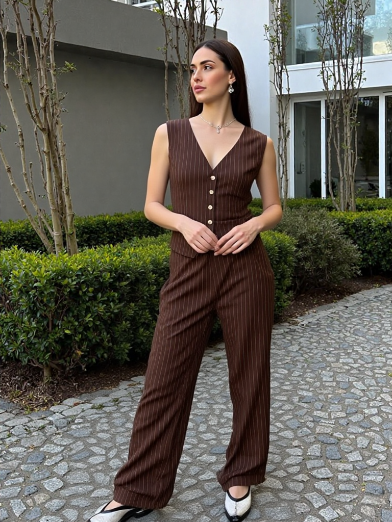 New completo gessato