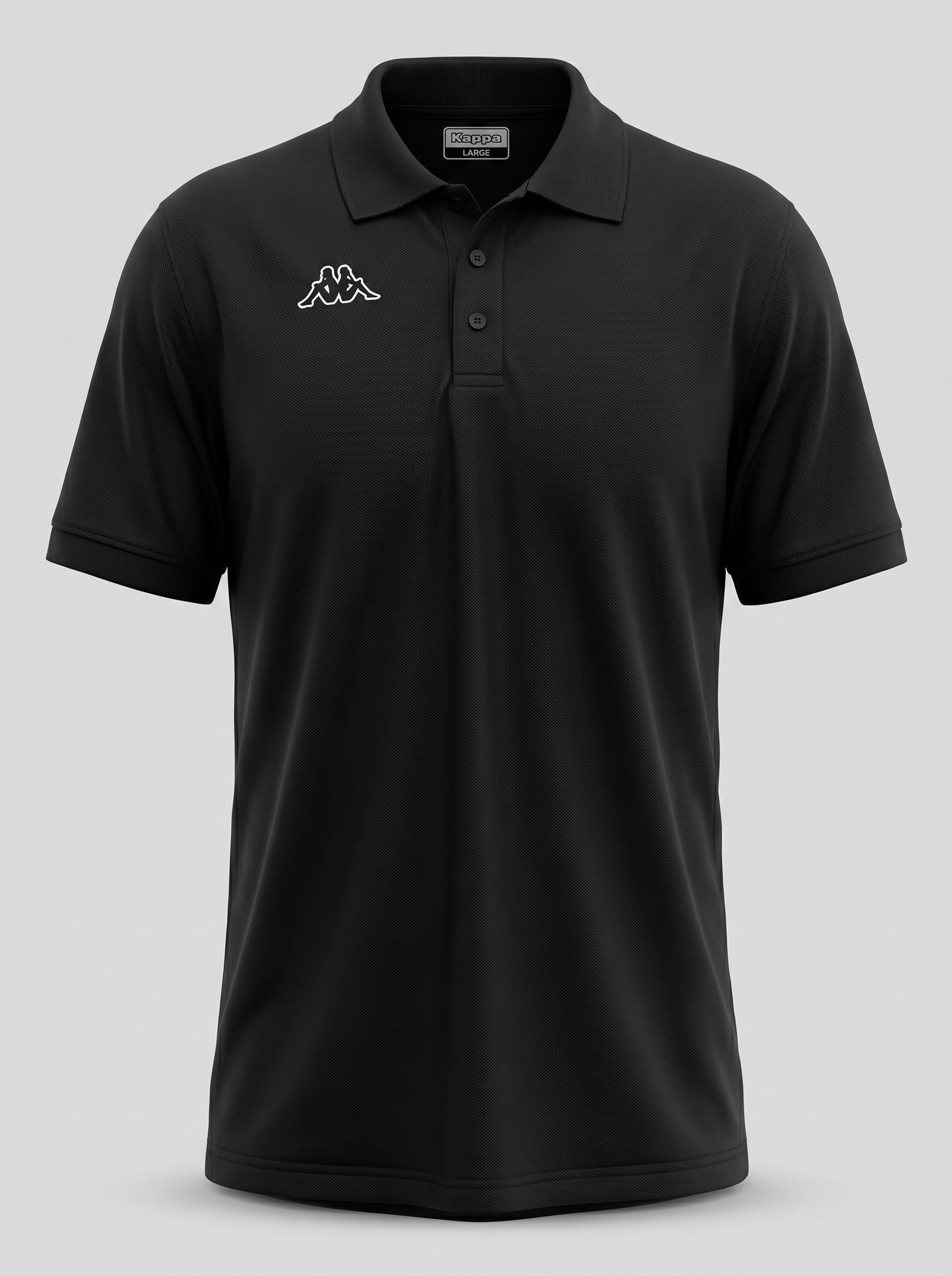 Polo taglia con logo Kappa ricamato lato cuore