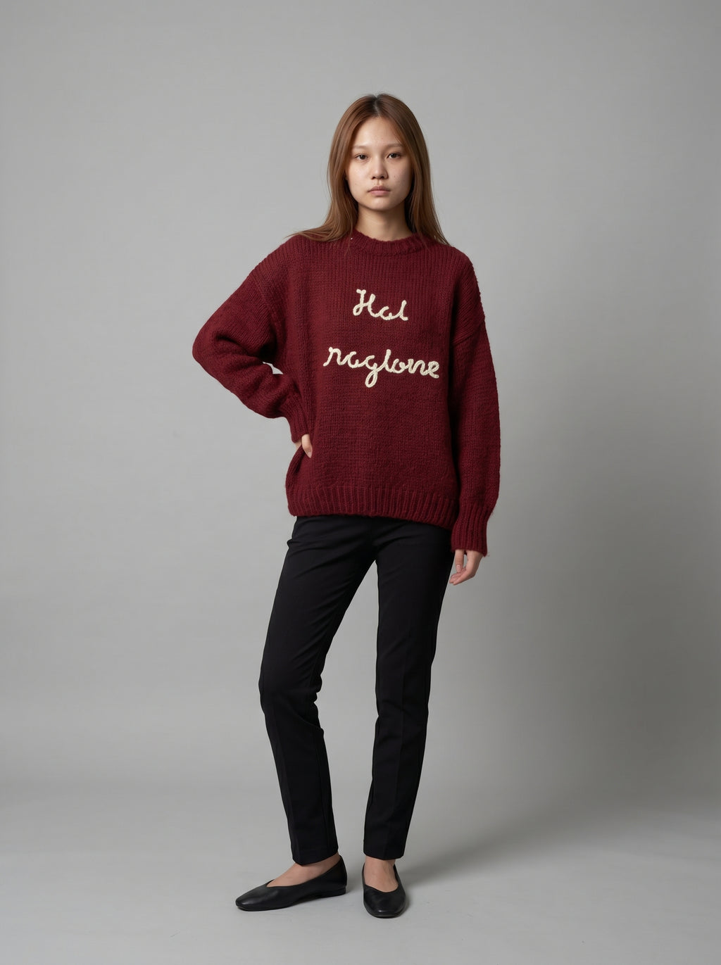 Maglione Statement "HAI RAGIONE" con Maniche Palloncino - Ironia, Stile e Tendenza Imbattibile!