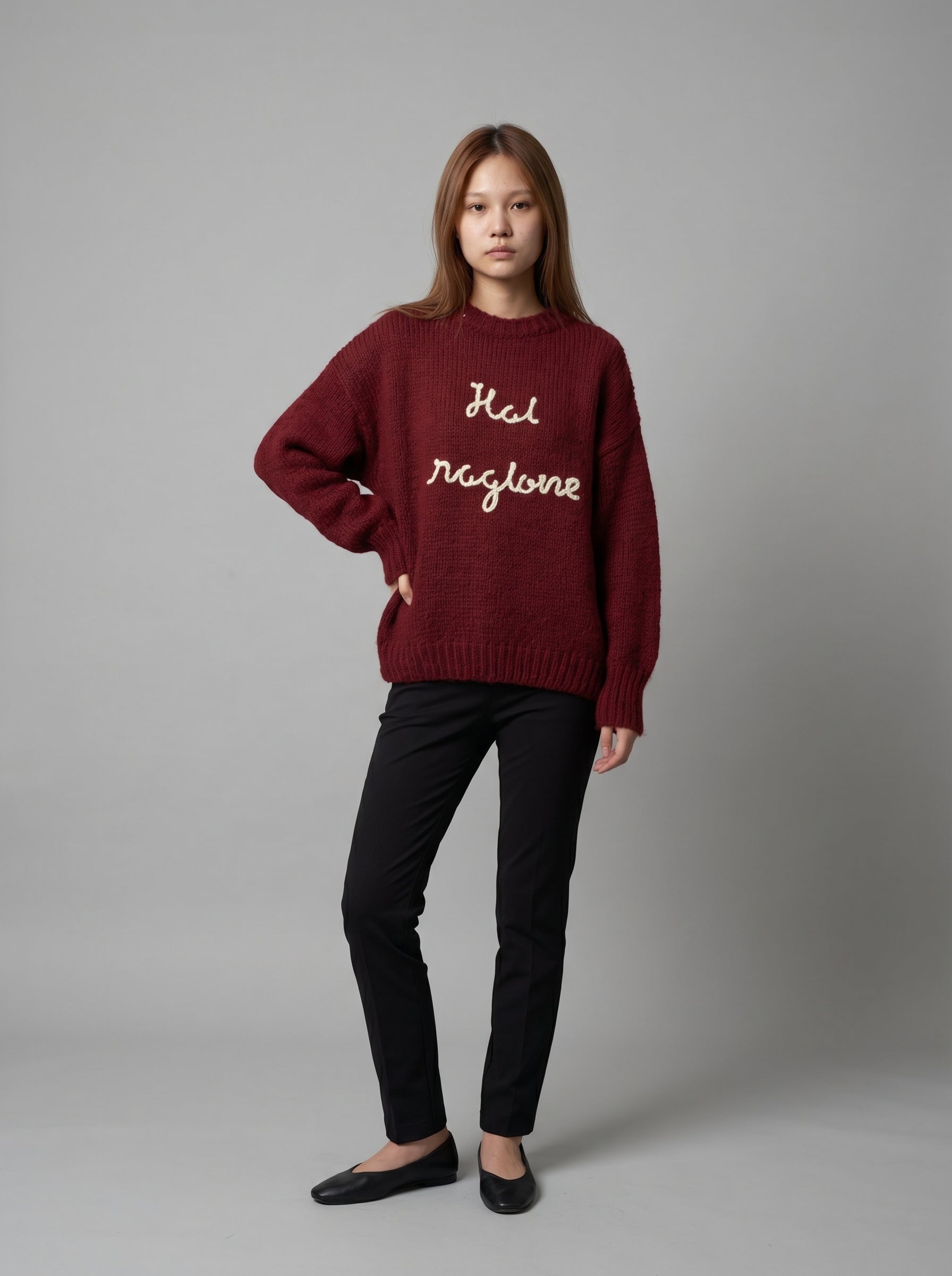 Maglione Statement "HAI RAGIONE" con Maniche Palloncino - Ironia, Stile e Tendenza Imbattibile!