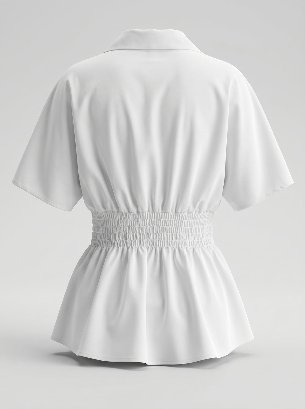 Camicia elegante con collo alla francese