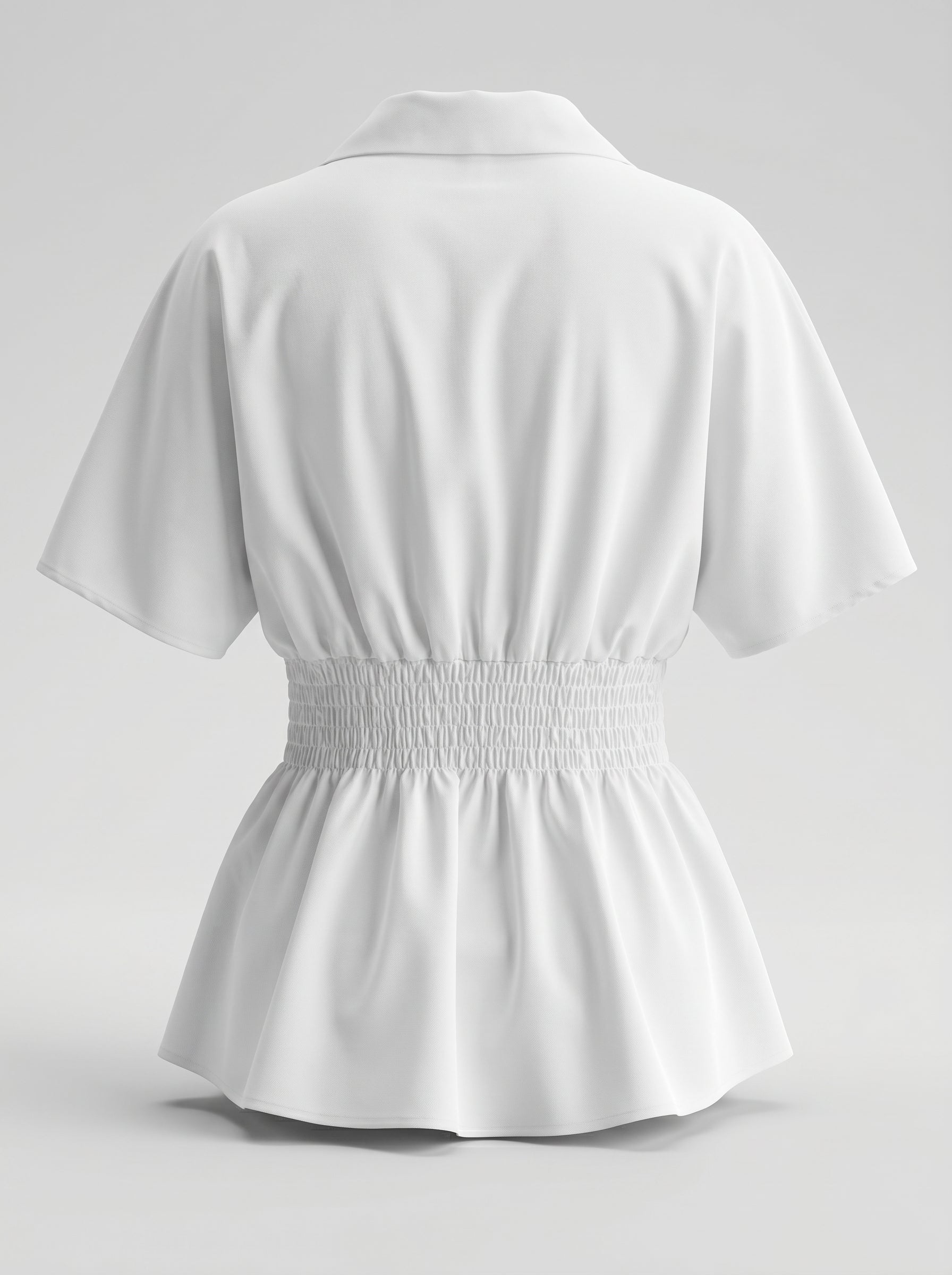 Camicia elegante con collo alla francese