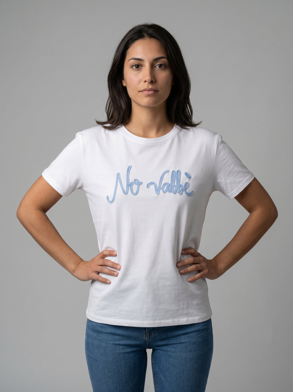 T-Shirt “NO Vabbè” – L’espressione che dice tutto senza dire troppo!