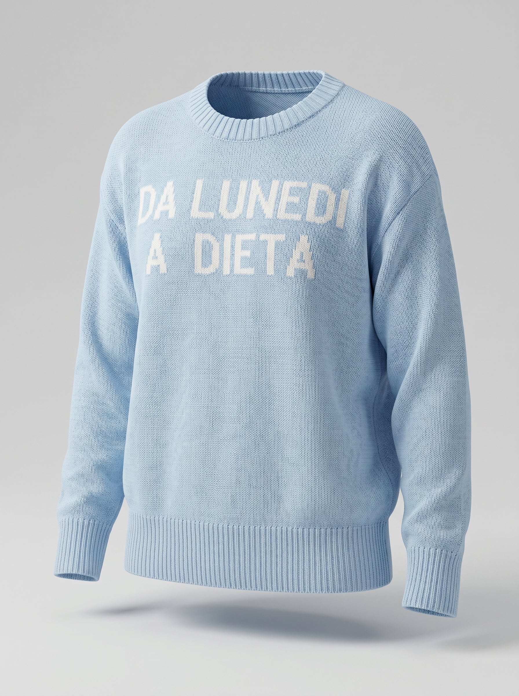 Maglione “Da Lunedì a Dieta”
