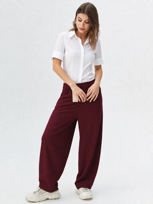 Pantalone baloon sartoriale