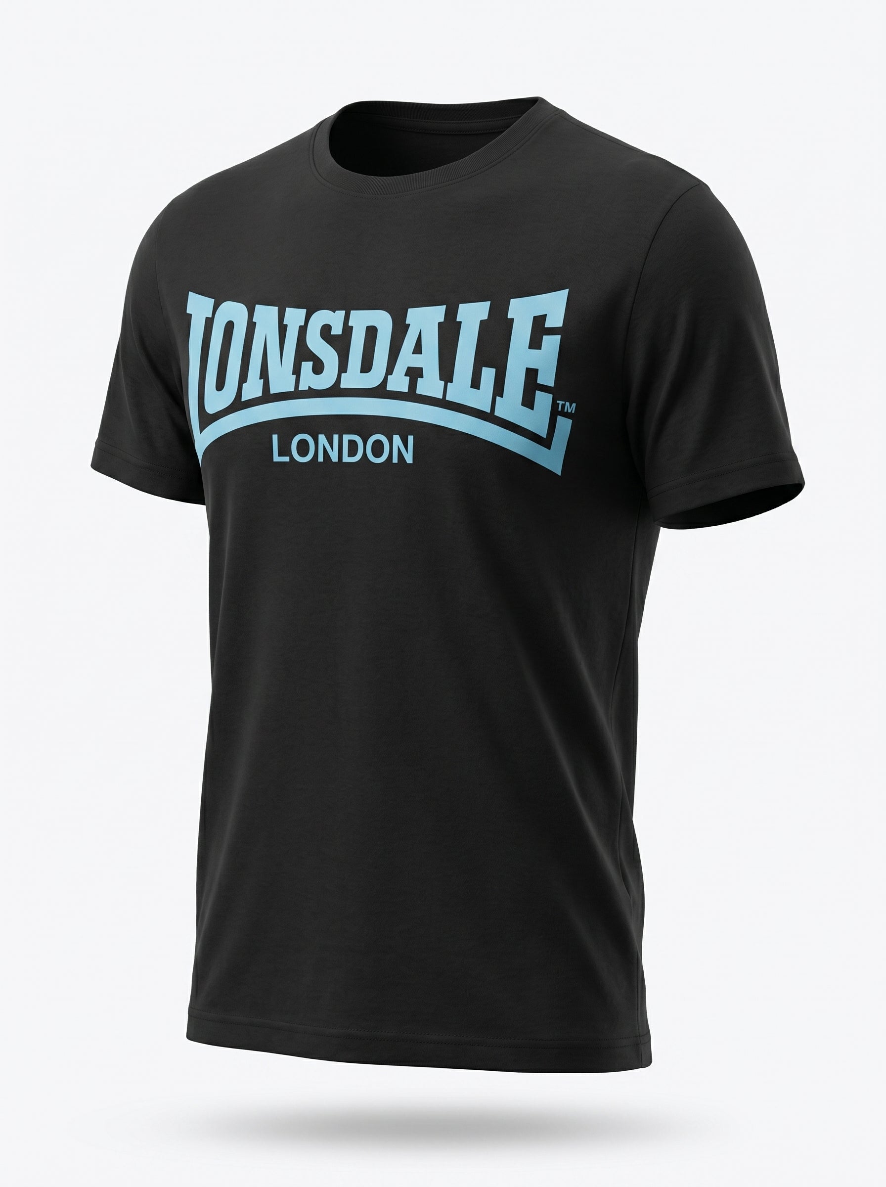T-shirt Lonsdale in cotone con stampa centrale