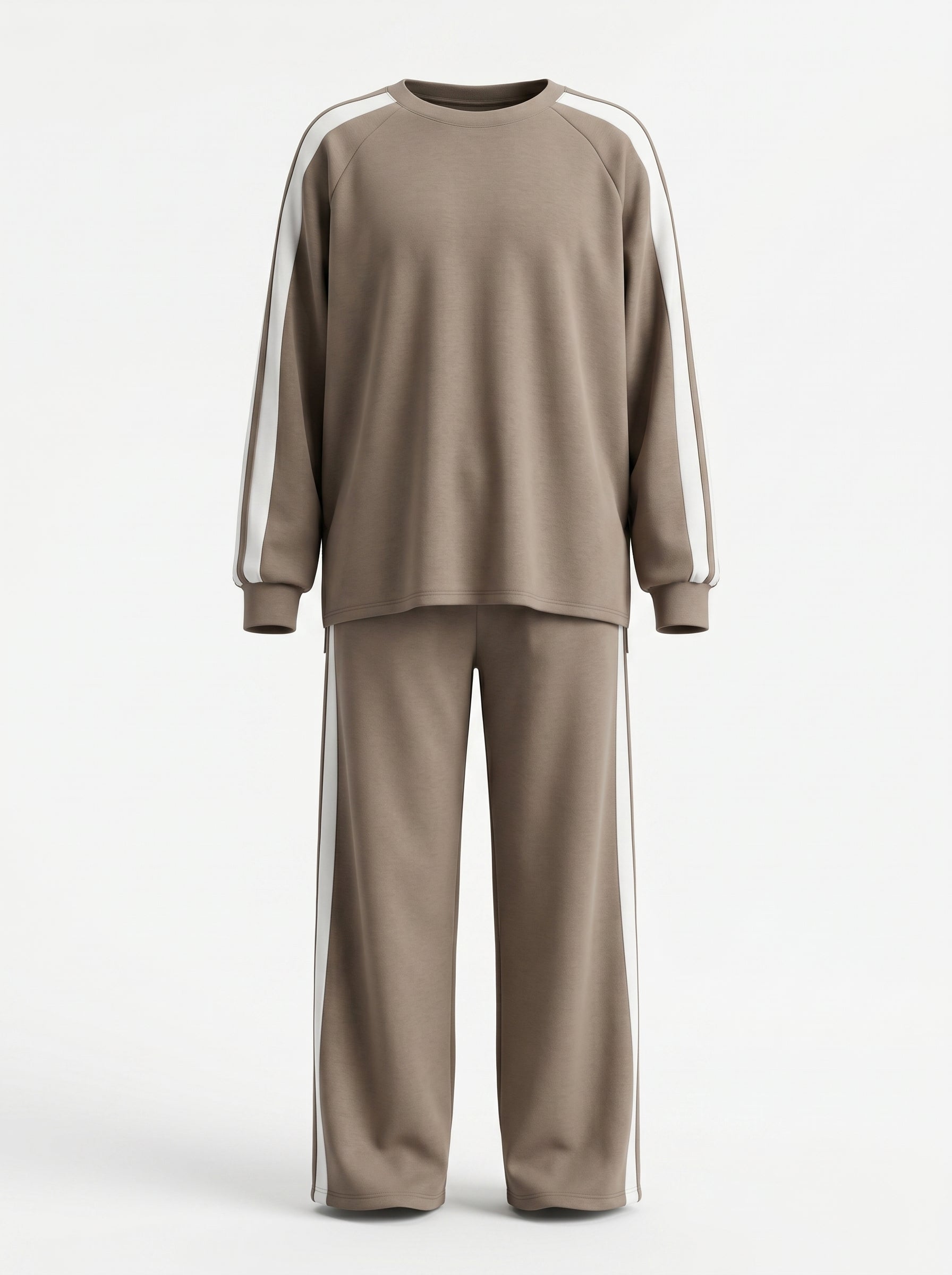 Tuta Casacca e Pantalone con Righe Laterali