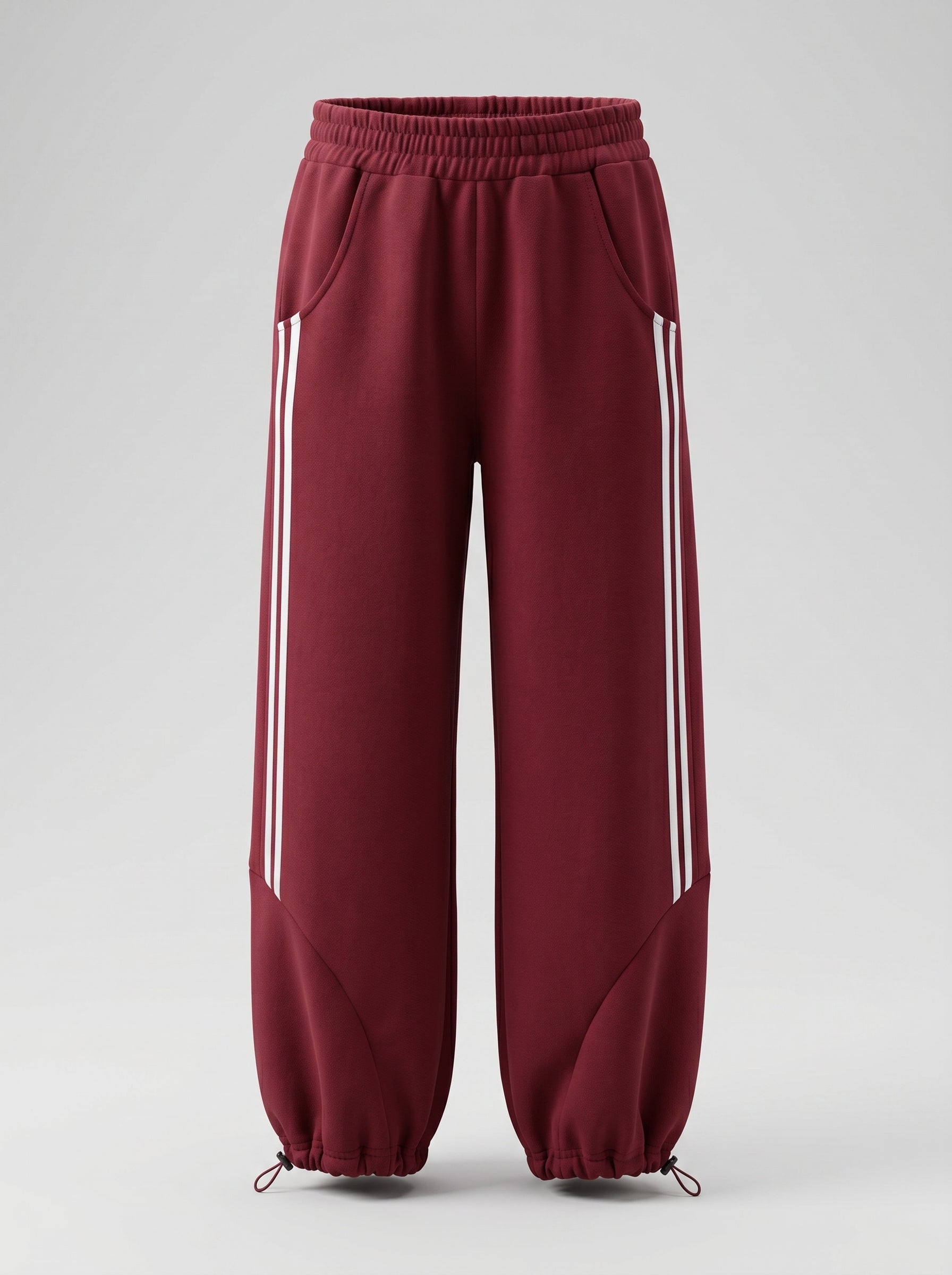 Pantaloni Balloon Felpati con Righe Laterali – Il Mix Perfetto tra Comfort e Stile!