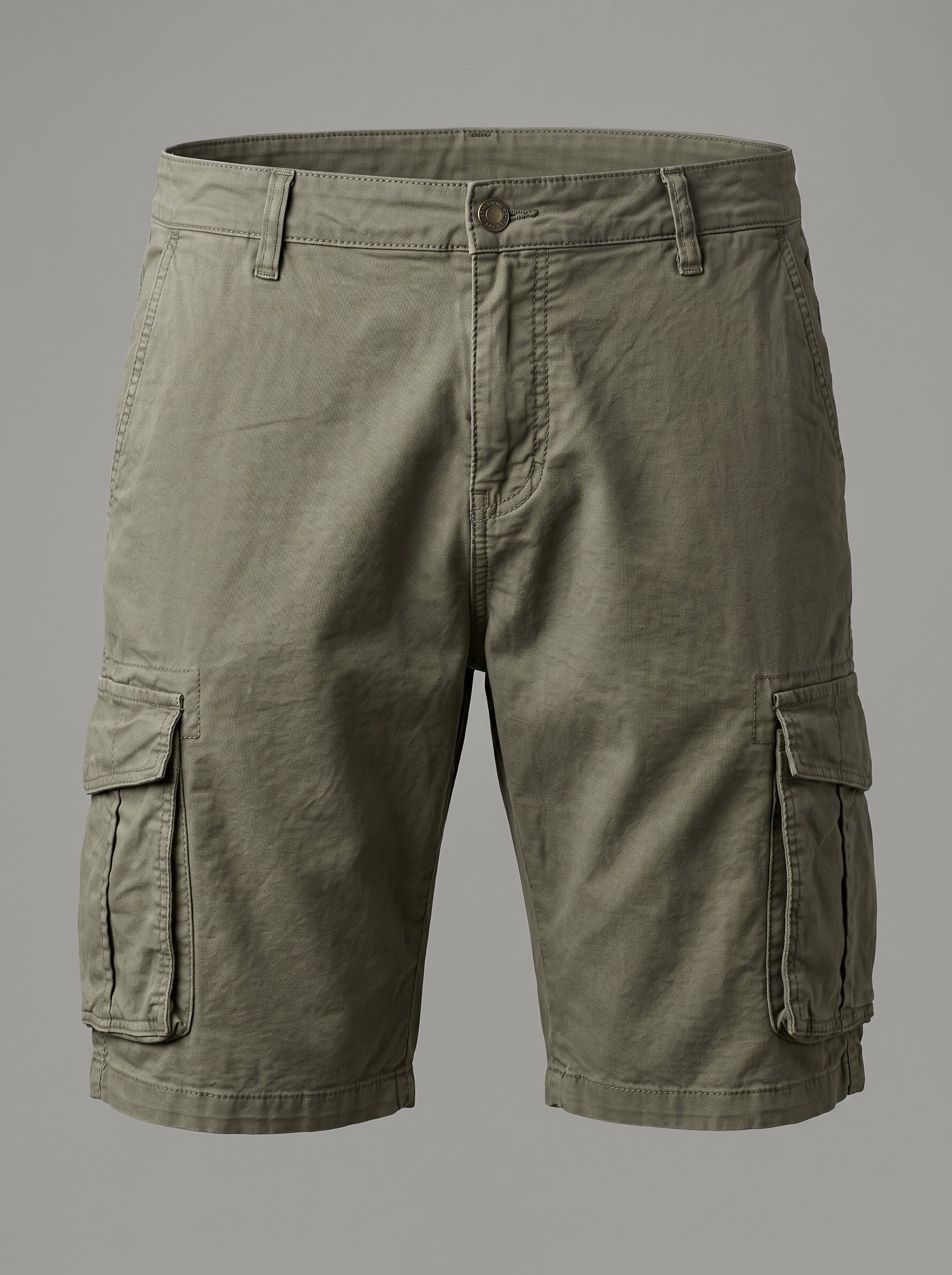 Bermuda in cotone con tasche laterali