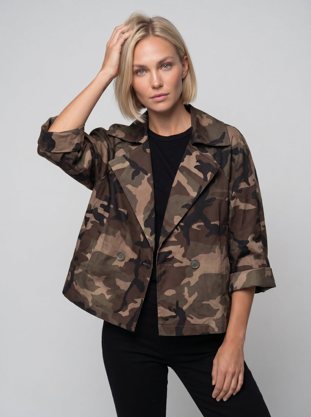 Blazer Doppiopetto Mimetico