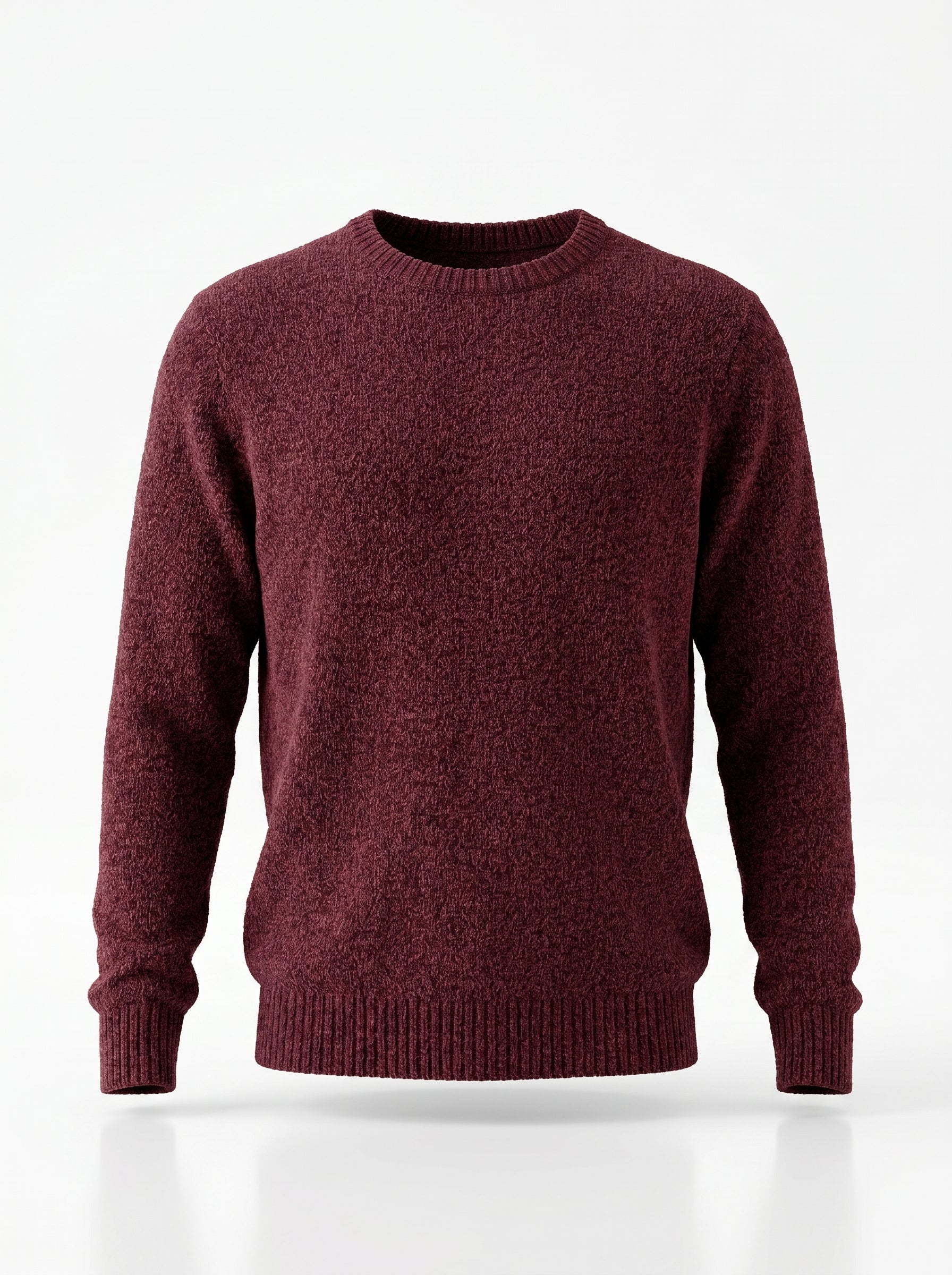 Maglioncino Uomo Girocollo in Ciniglia – Eleganza morbida, stile senza sforzo