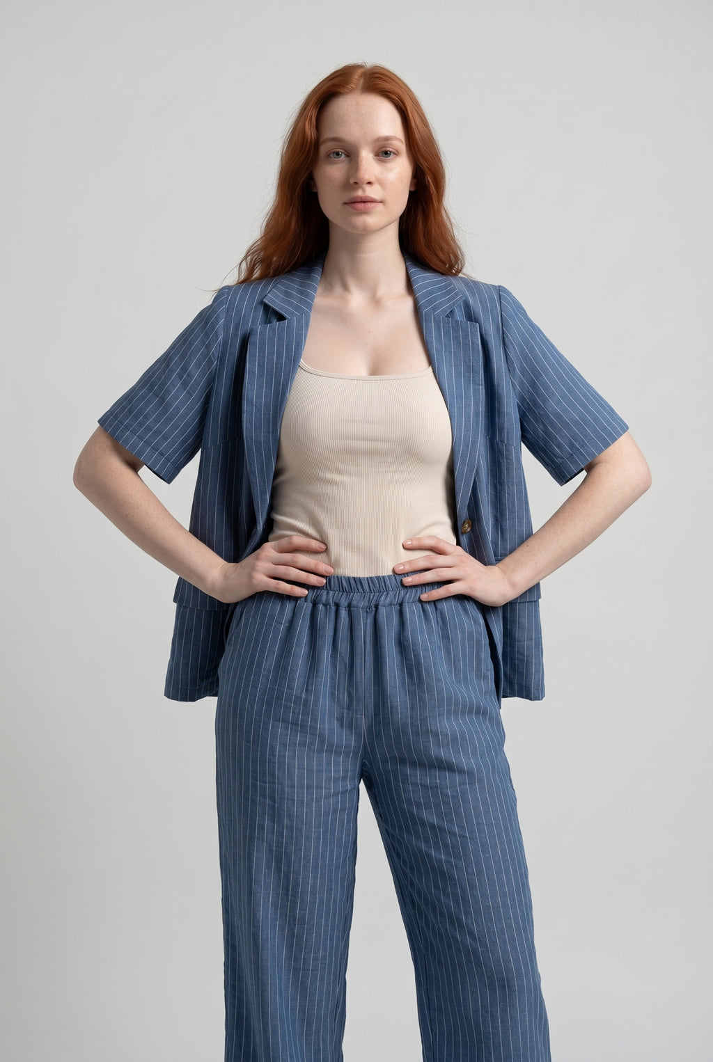Completo Gessato Power Pinstripe Set