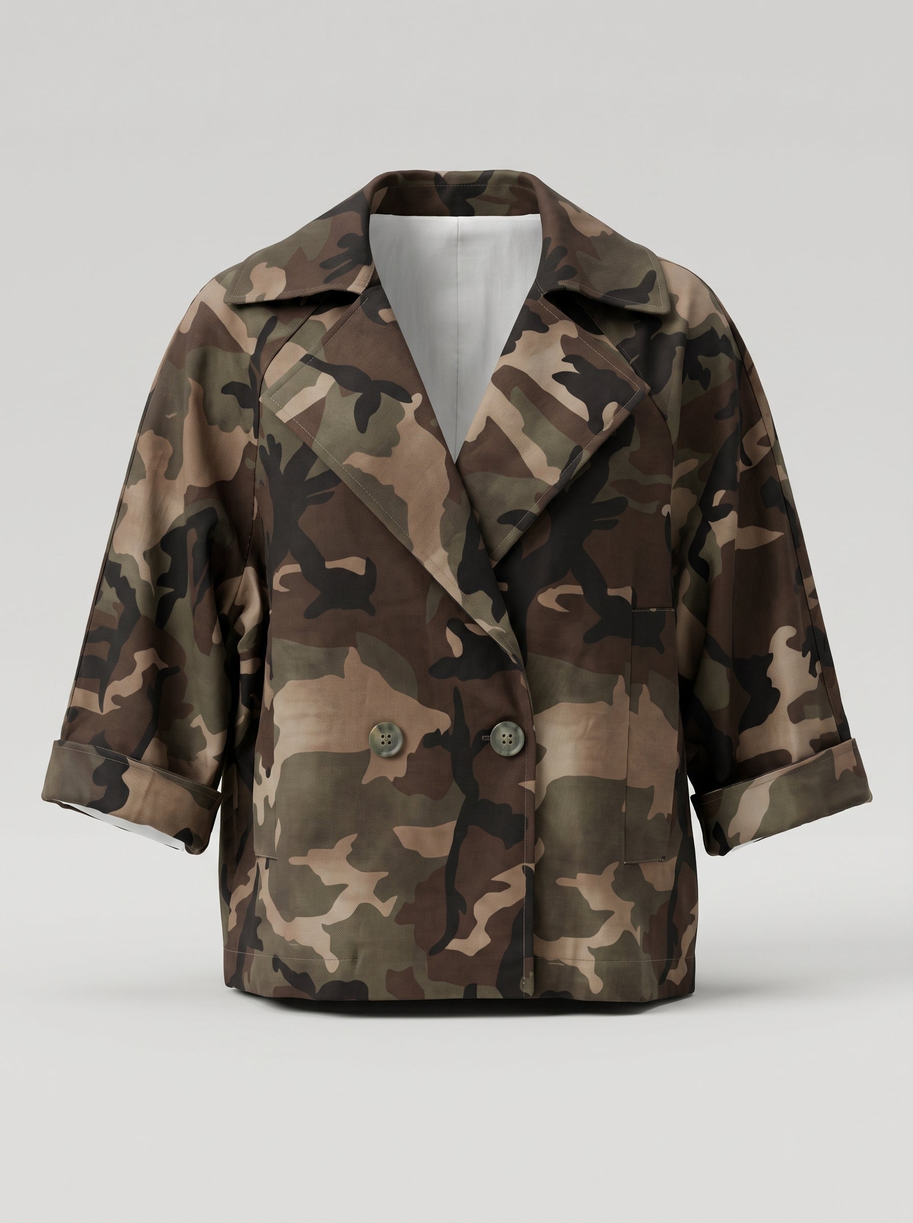 Blazer Doppiopetto Mimetico