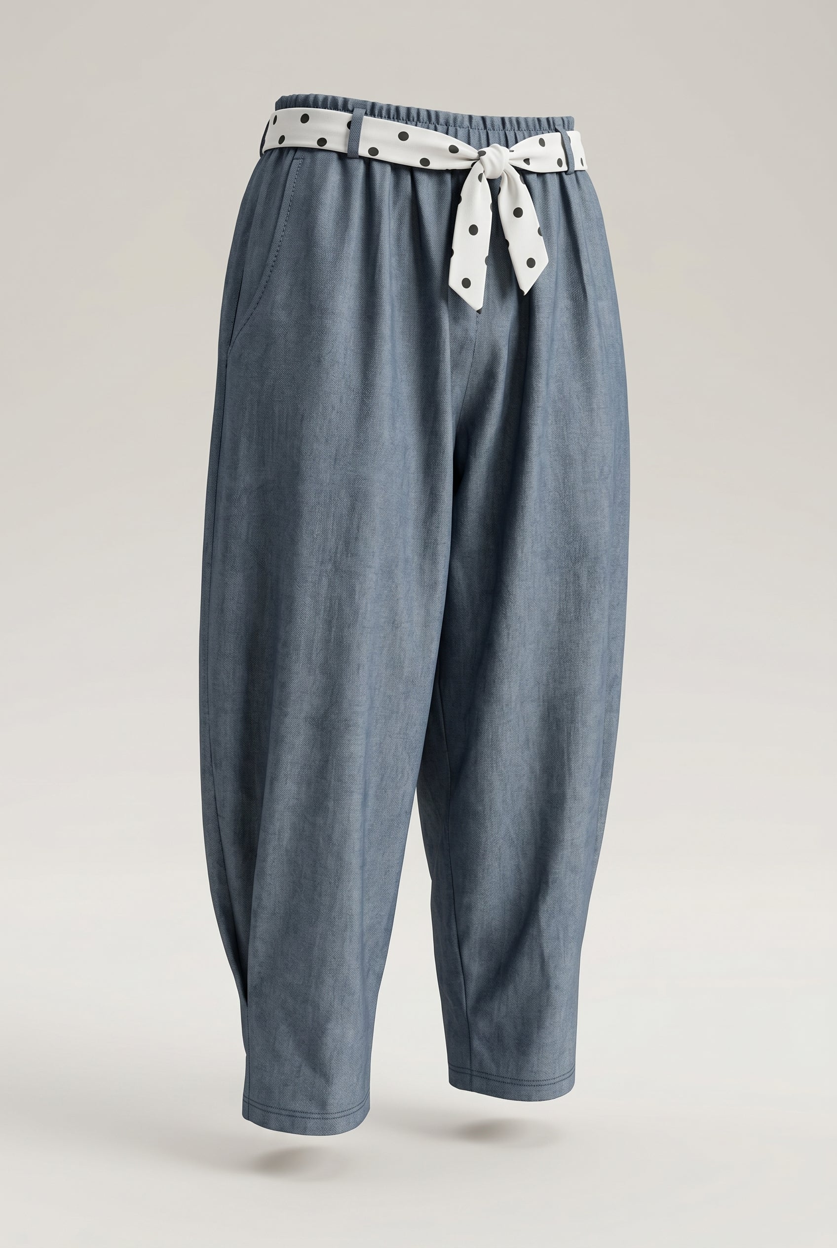 Pantalone Baloon Voluminoso con Tocco di Stile