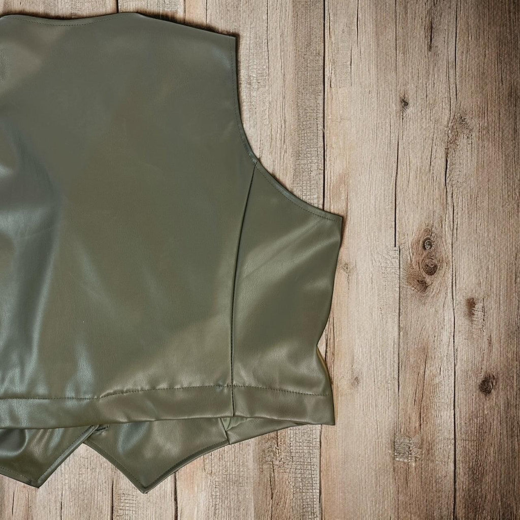 Gilet ecopelle V-Rocker