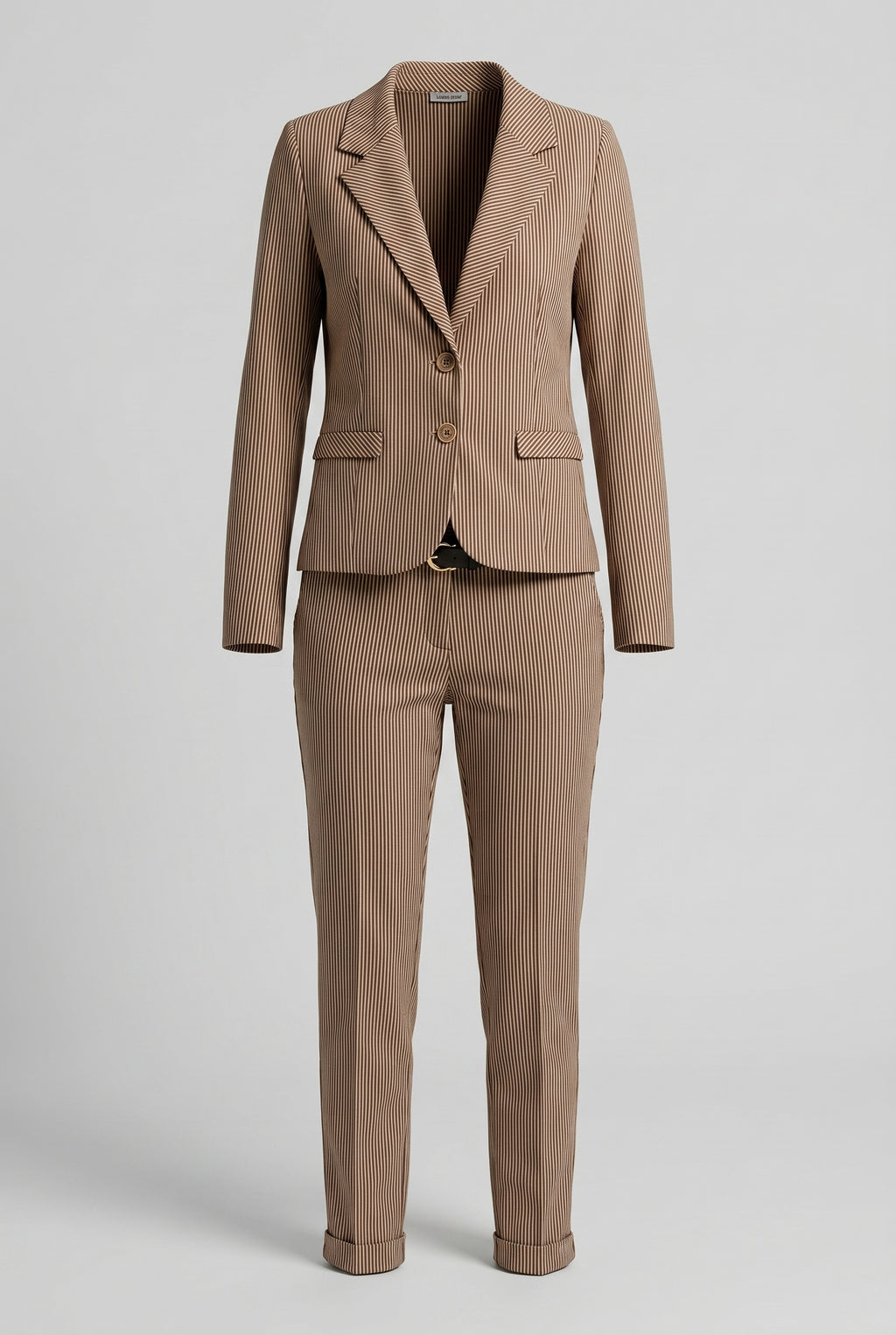 Tailleur Power Gessato