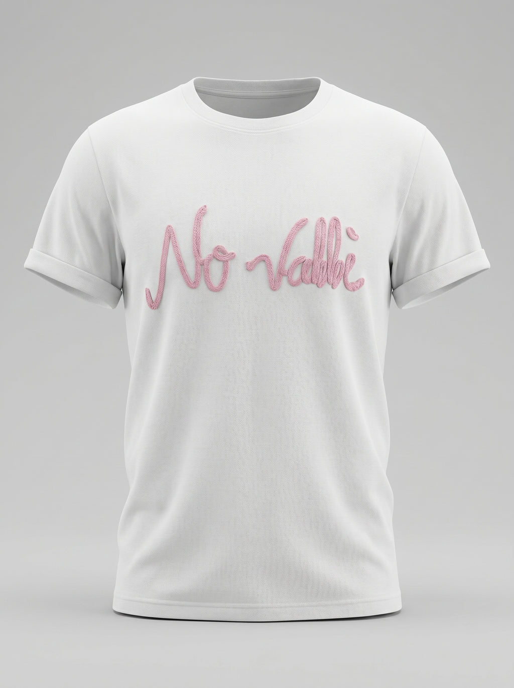 T-Shirt “NO Vabbè” – L’espressione che dice tutto senza dire troppo!
