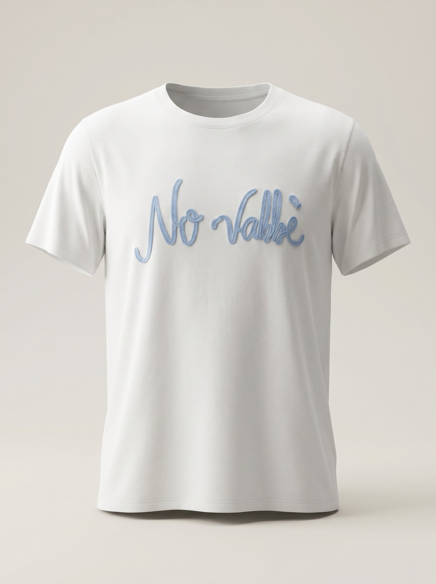 T-Shirt “NO Vabbè” – L’espressione che dice tutto senza dire troppo!