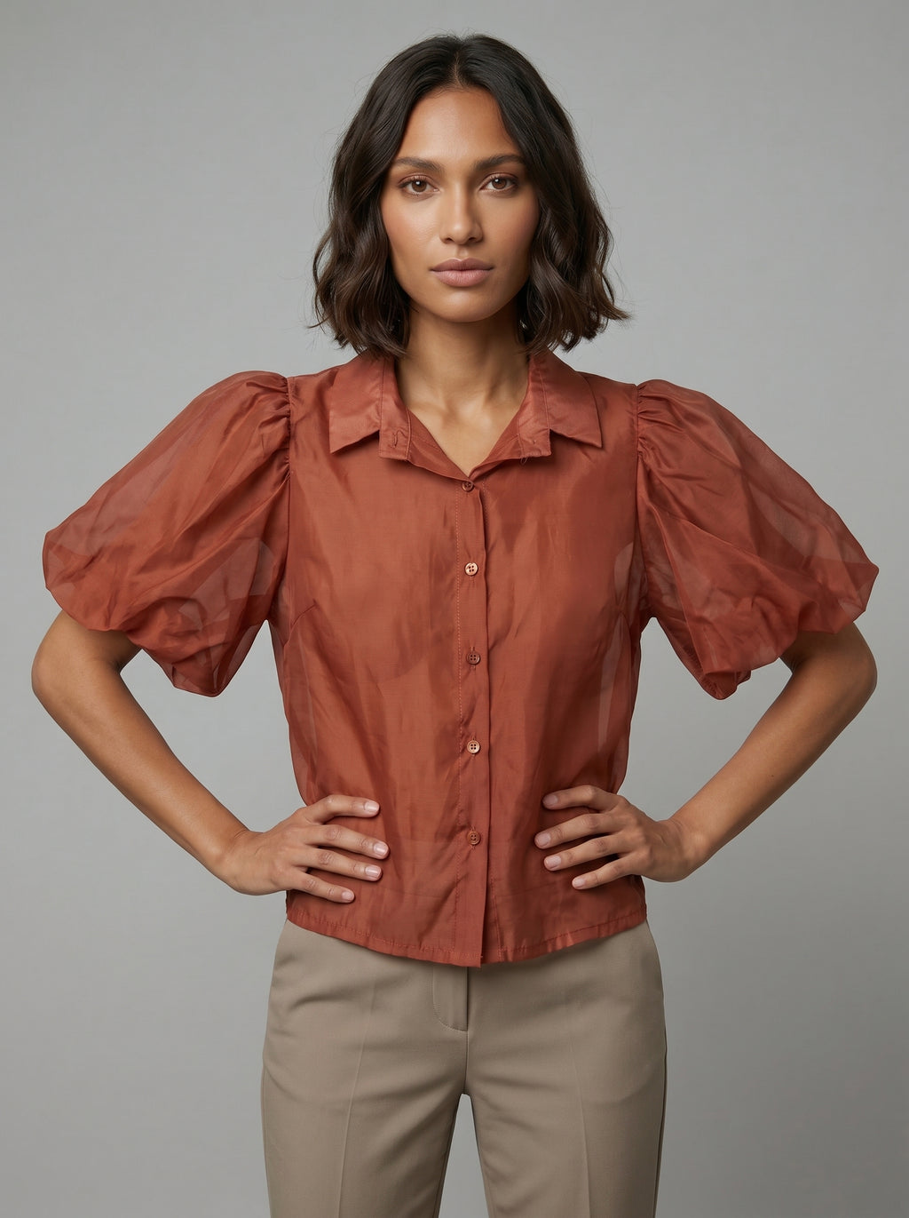 Camicia Velata Chic