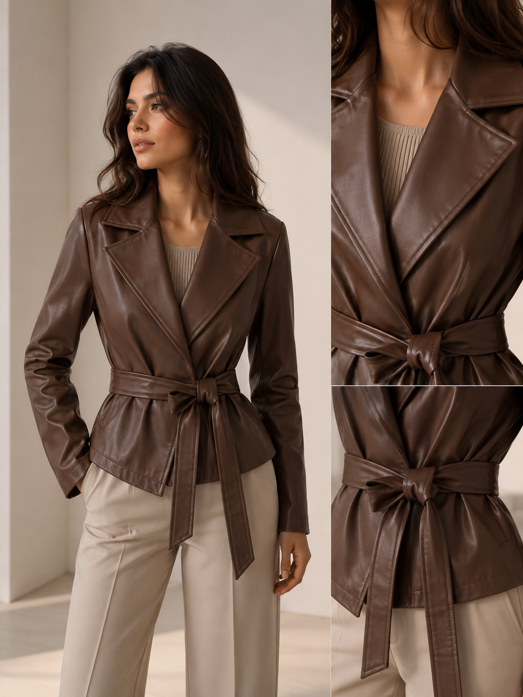 Giacca in Similpelle: Stile e Comodità