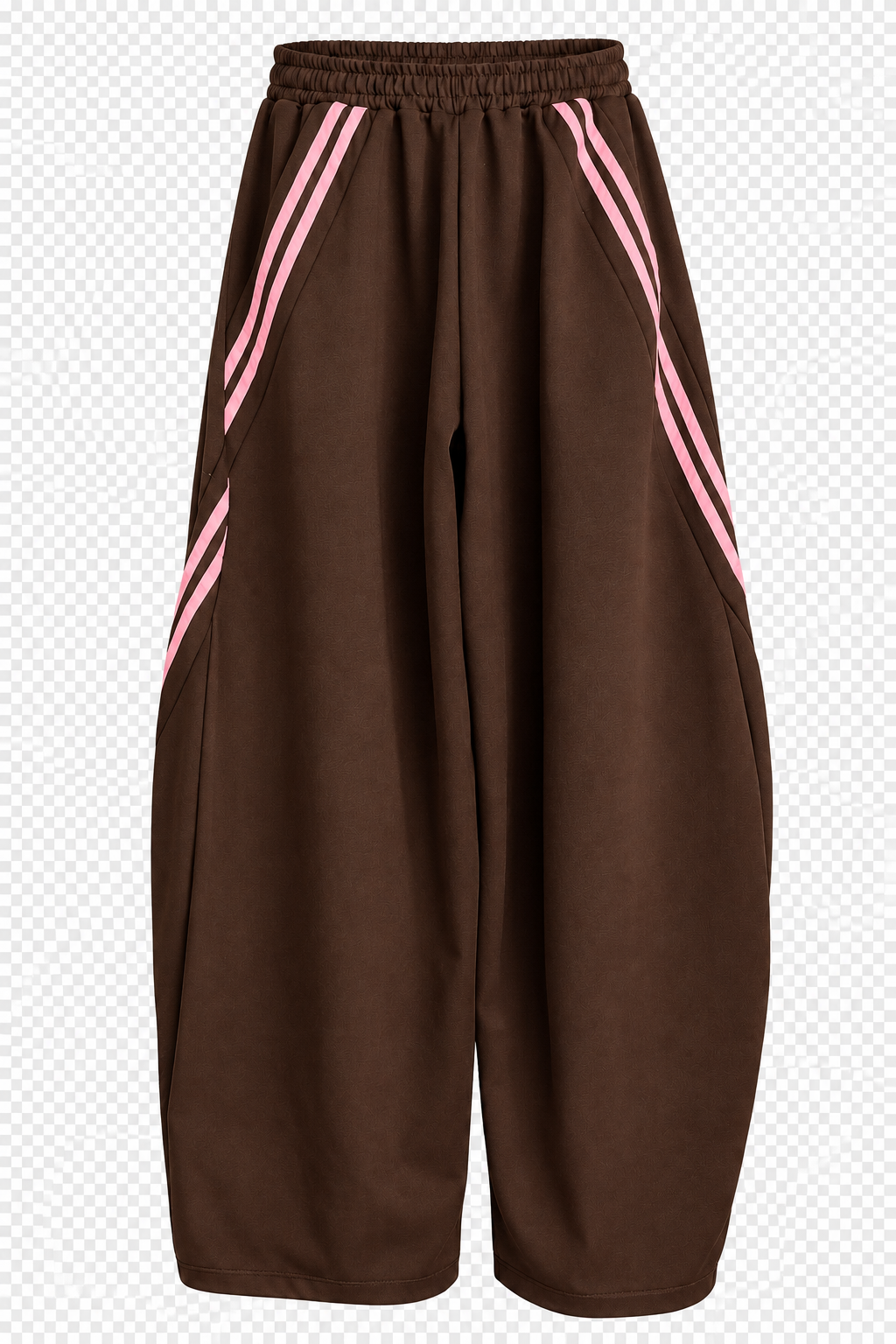 Streetstyle del Futuro! Pantaloni Balloon in Tessuto Tecnico con Doppia Riga – Volume & Grinta!