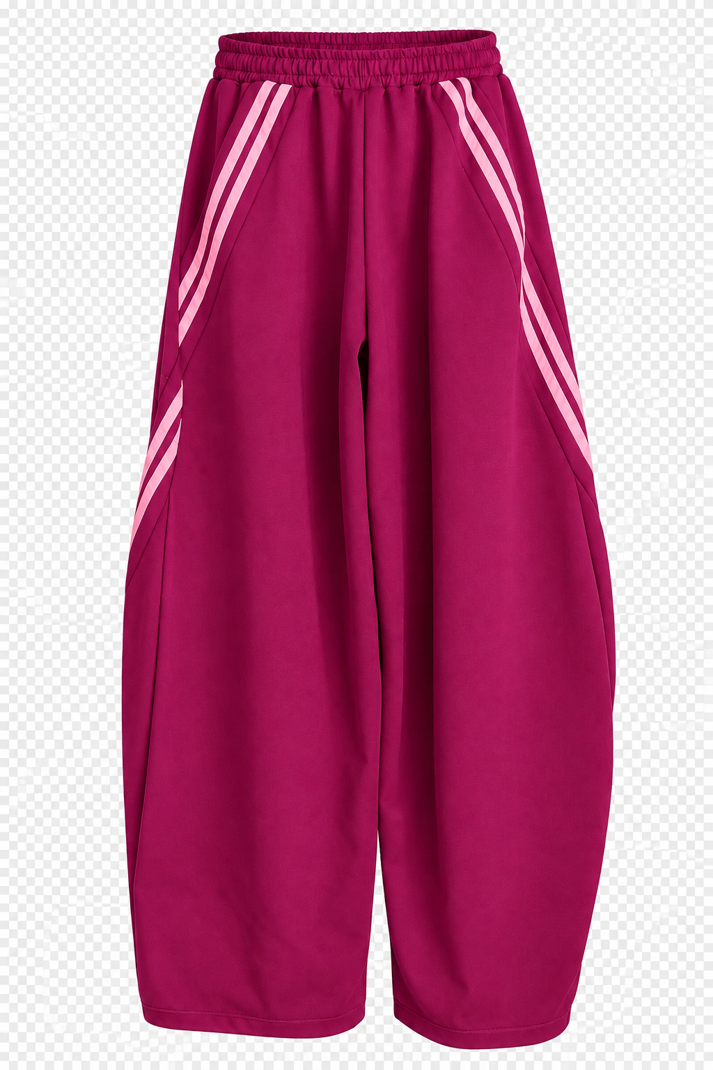Streetstyle del Futuro! Pantaloni Balloon in Tessuto Tecnico con Doppia Riga – Volume & Grinta!